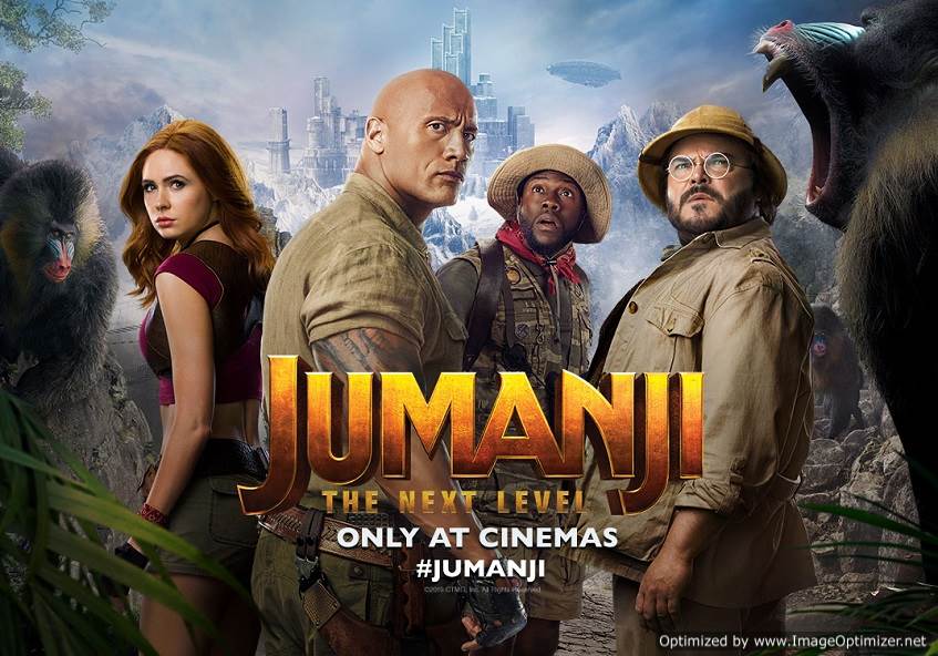 Jumanji: The Next Level (2019) Tamil Dubbed Movie DVDScr 720p Watch Online